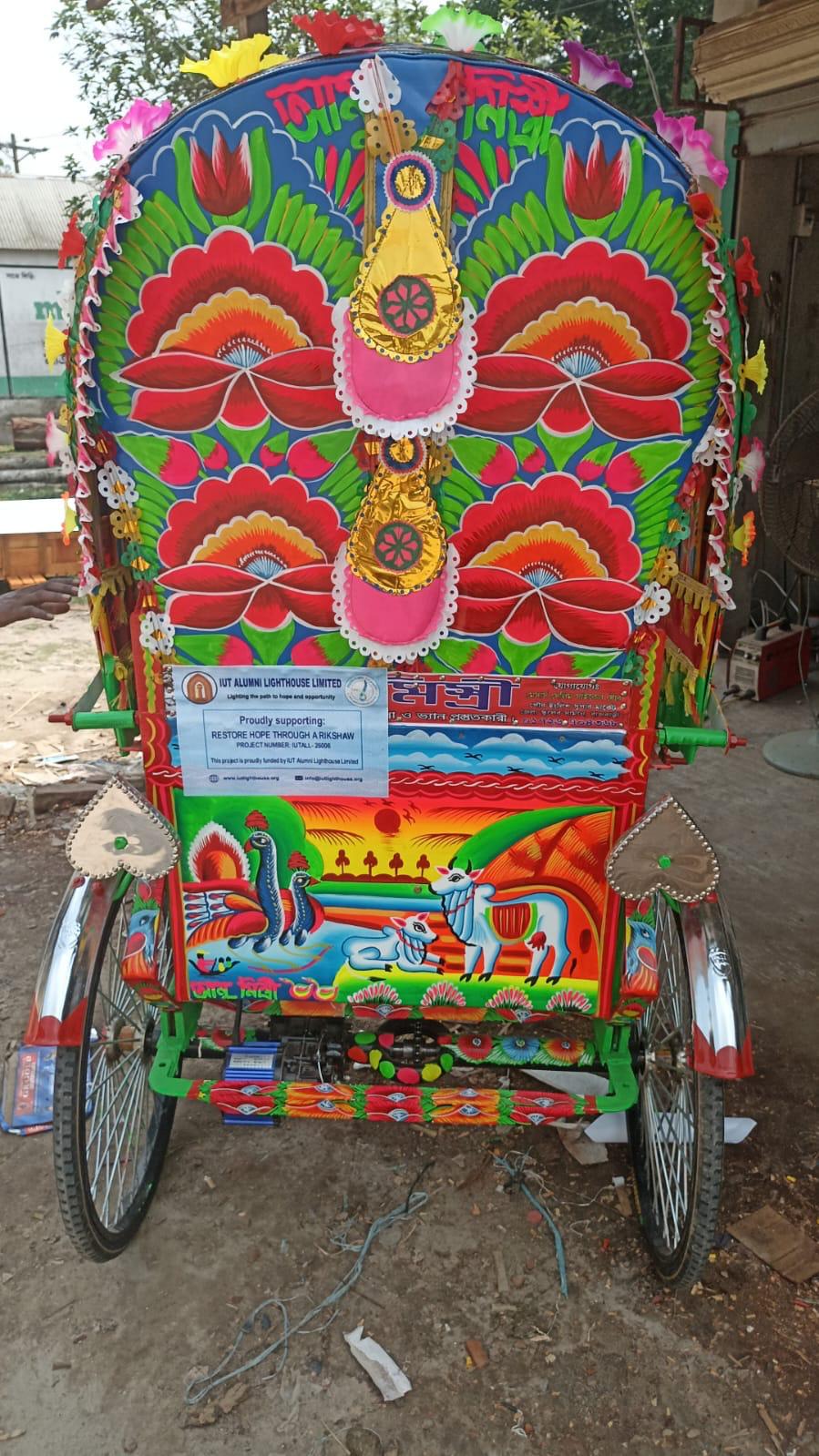 Restore Hope Through a Rickshaw